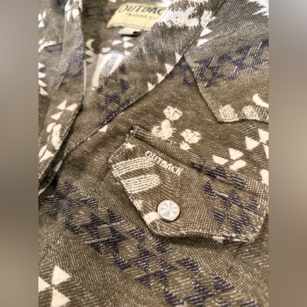 Outback Trading Company Women’s Fay Western Shirt Size S - Picture 5 of 10